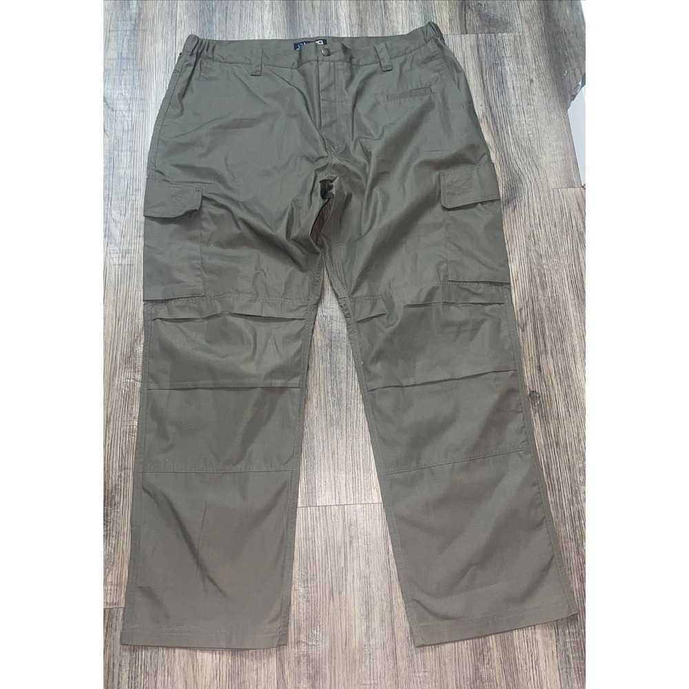 LAPG Urban Ops Tactical Pants Men's 44 x 32 Green Cargo Pockets CCP1017LRS